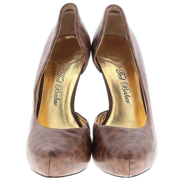 Ted Baker Cardeen Pumps Leopard Heels Pumps  UK 5 US 7 - Picture 6 of 16